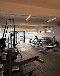 Plateau de musculation du club L'Orange Bleue Villemoisson, capturé en visite virtuelle