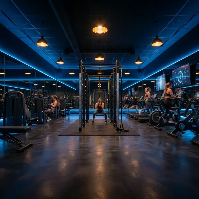 Visite virtuelle 3D de la salle de sport Gigafit Montesson